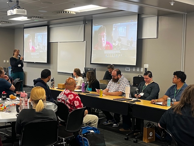 Panel discussion on accessibility, with questions from the audience at ColoMATYC 2026.